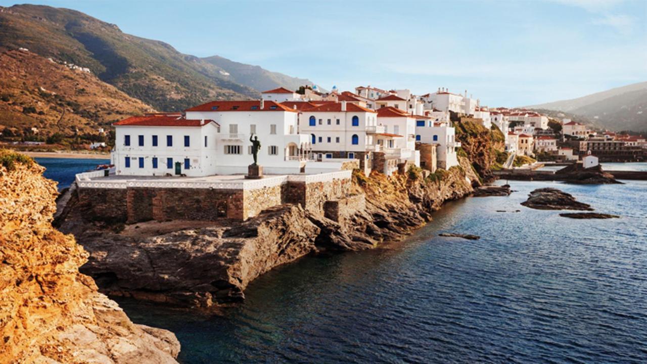 Castel Abaso Boutique Apartments By Explore Andros Екстер'єр фото