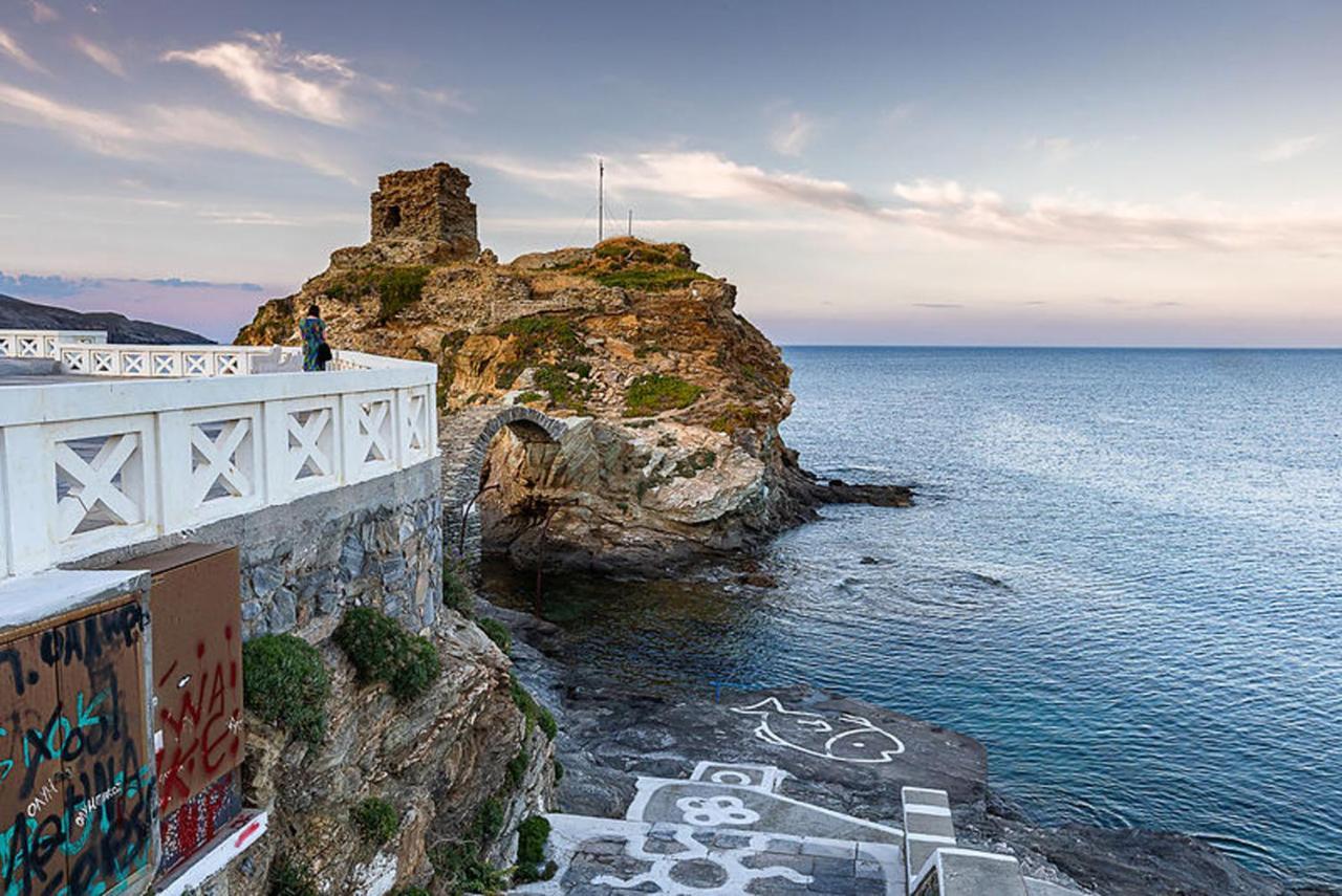 Castel Abaso Boutique Apartments By Explore Andros Екстер'єр фото