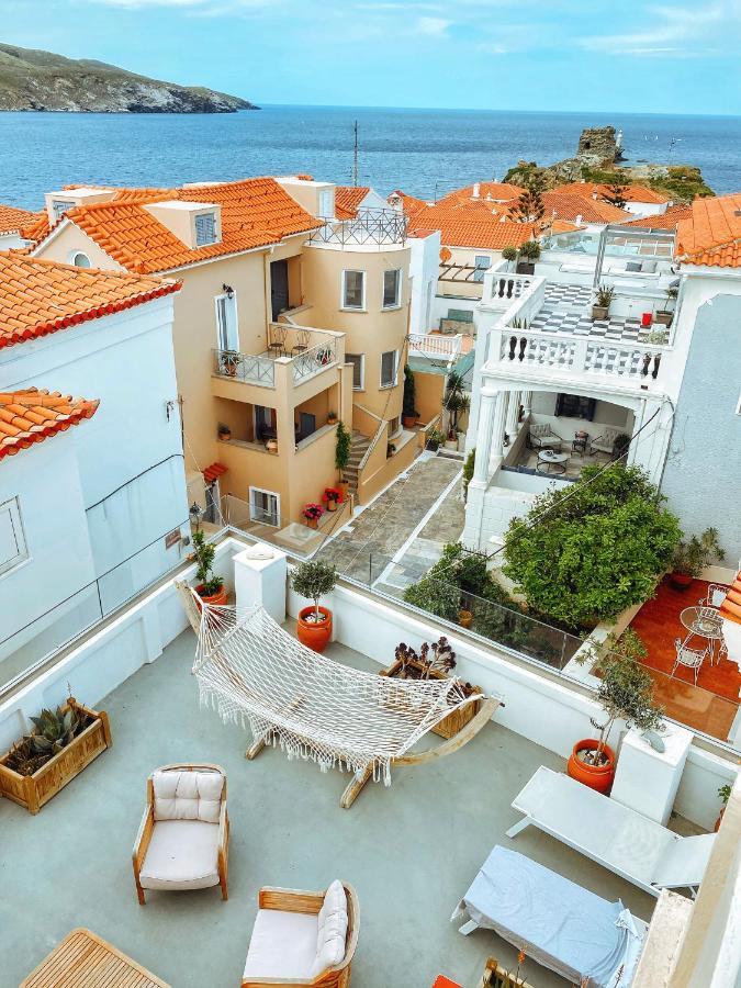 Castel Abaso Boutique Apartments By Explore Andros Екстер'єр фото
