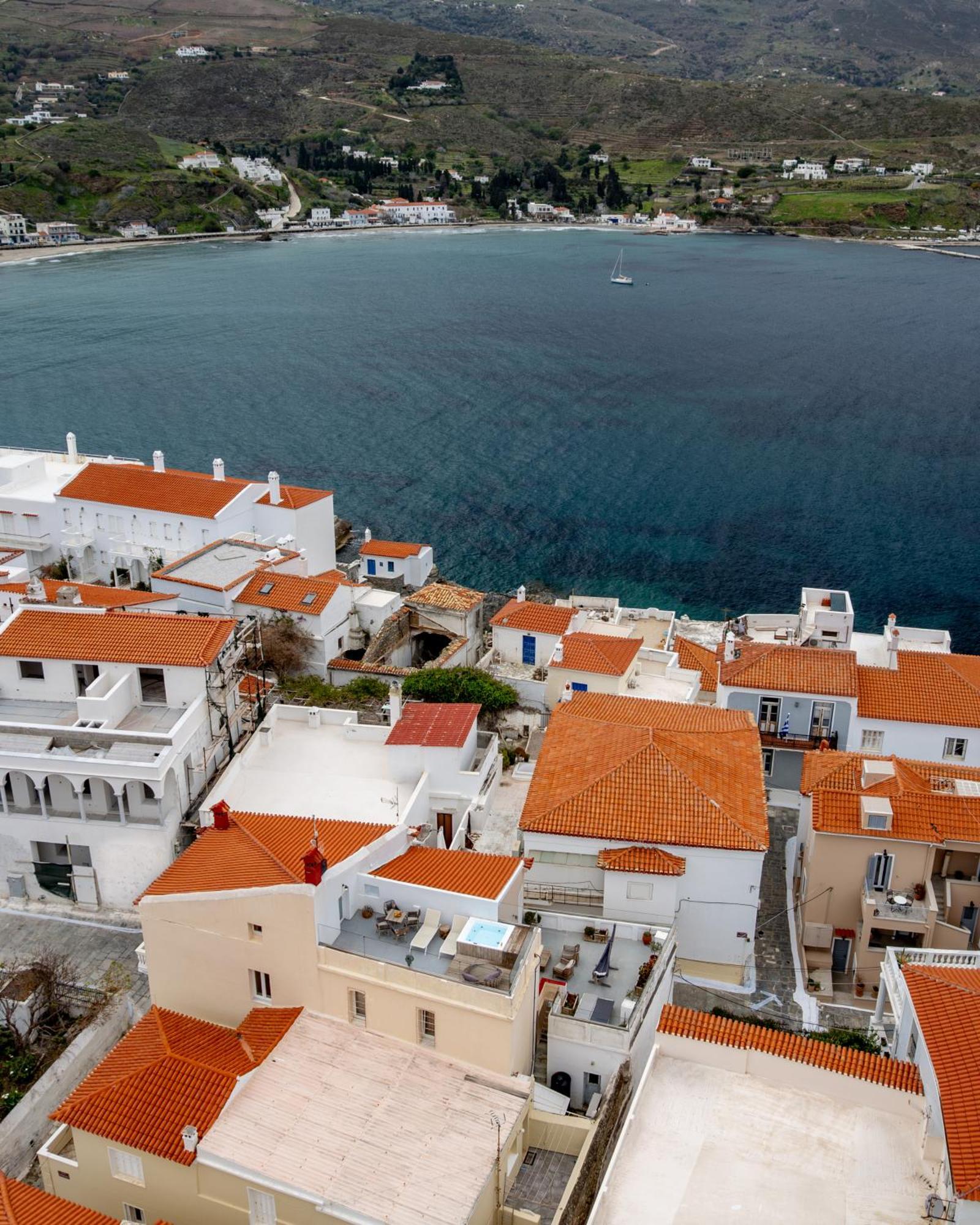Castel Abaso Boutique Apartments By Explore Andros Екстер'єр фото